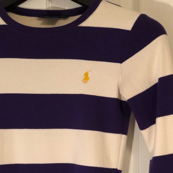 Striped long sleeve Ralph Lauren Tee - Picture 2 of 3